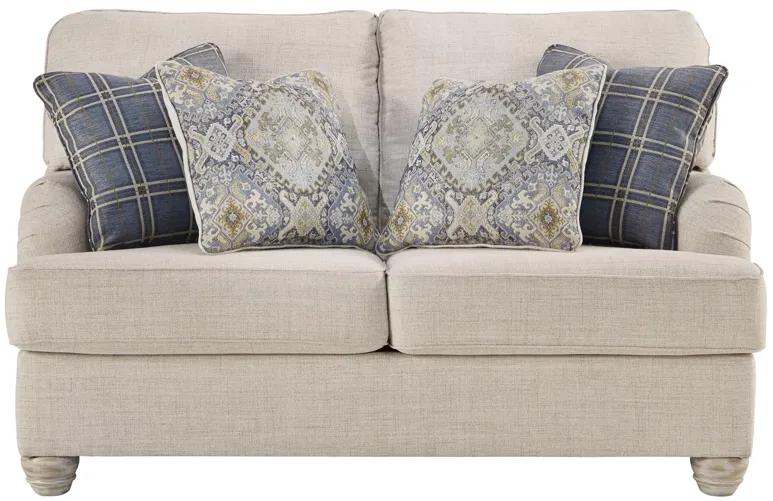 Trixie Loveseat in Linen by Ashley Furniture