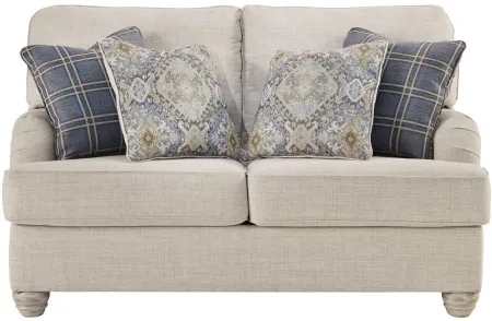 Trixie Loveseat in Linen by Ashley Furniture