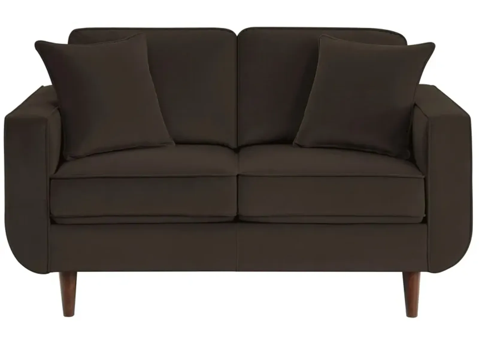 Briscoe Loveseat in Chocolate by Homelegance