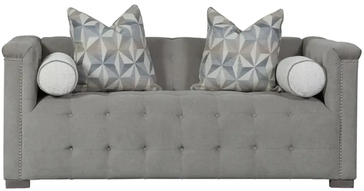 Diana Loveseat in Smoke by Aria Designs