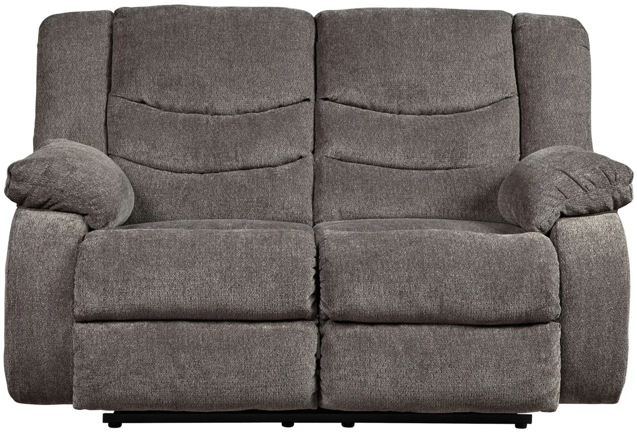 Southgate Reclining Loveseat in Grey by Ashley Furniture