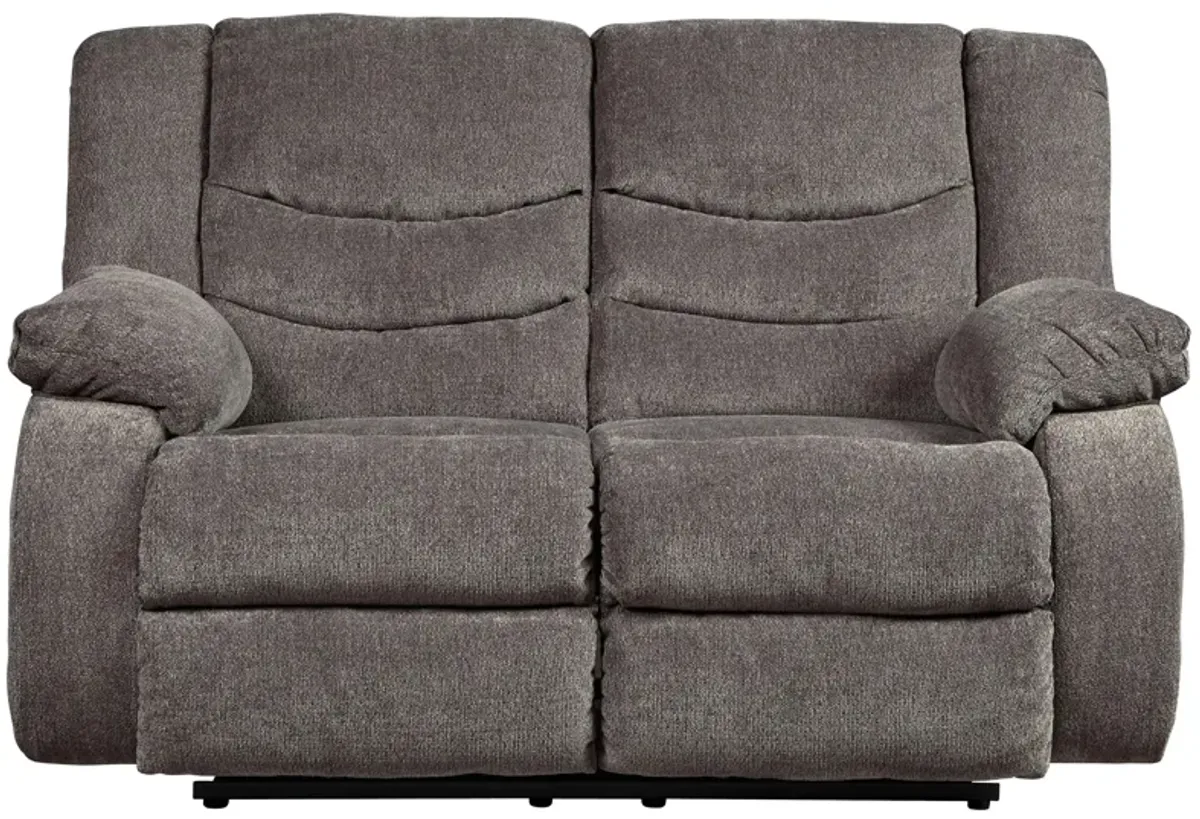 Southgate Reclining Loveseat in Grey by Ashley Furniture