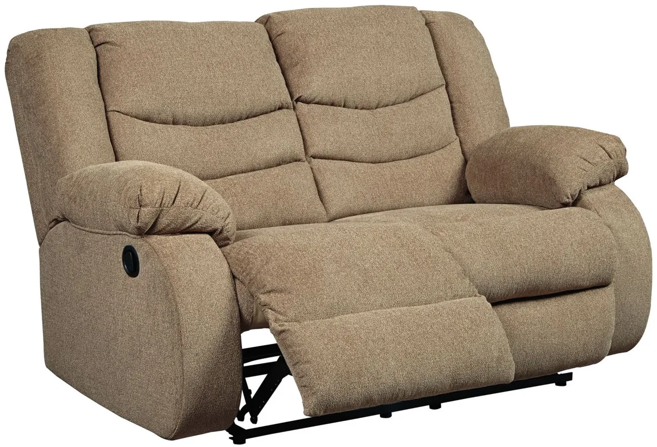 Southgate Reclining Loveseat in Mocha by Ashley Furniture