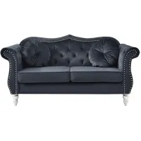 Hollywood Loveseat in Black by Glory Furniture