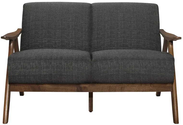 Verona Loveseat in Dark Gray by Homelegance