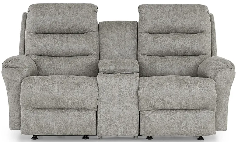 Oren Power Reclining Loveseat in Dove by Best Chairs