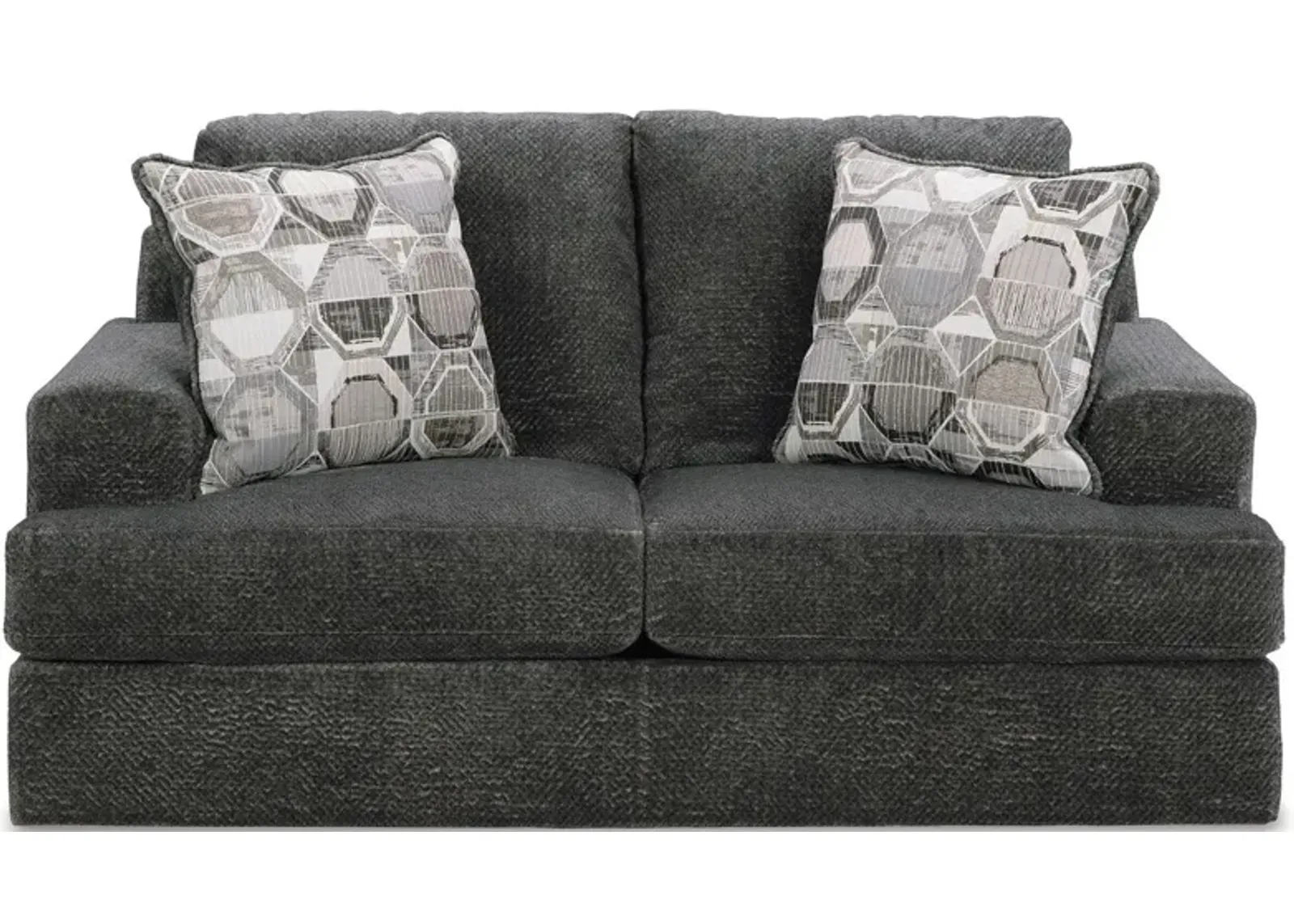 Karinne Loveseat in Smoke by Ashley Furniture