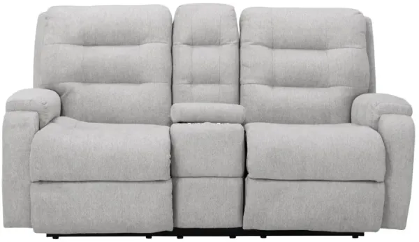 Halenbeck Triple Power Reclining Console Loveseat