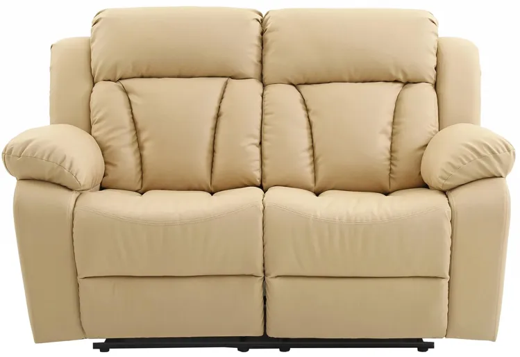 Daria Reclining Loveseat in Beige by Glory Furniture