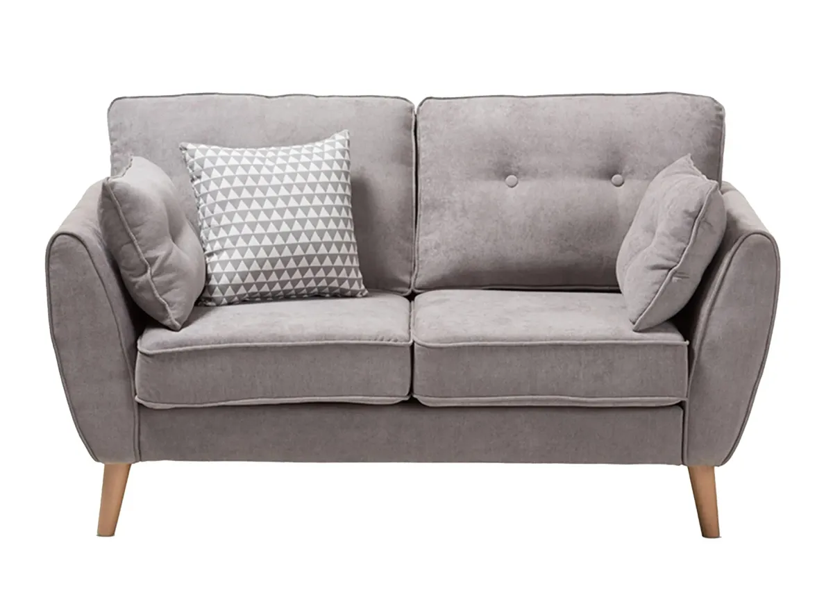 Miranda Loveseat in Gray by Wholesale Interiors