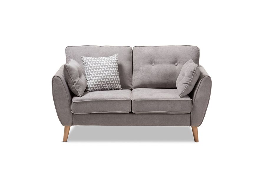 Miranda Loveseat in Gray by Wholesale Interiors