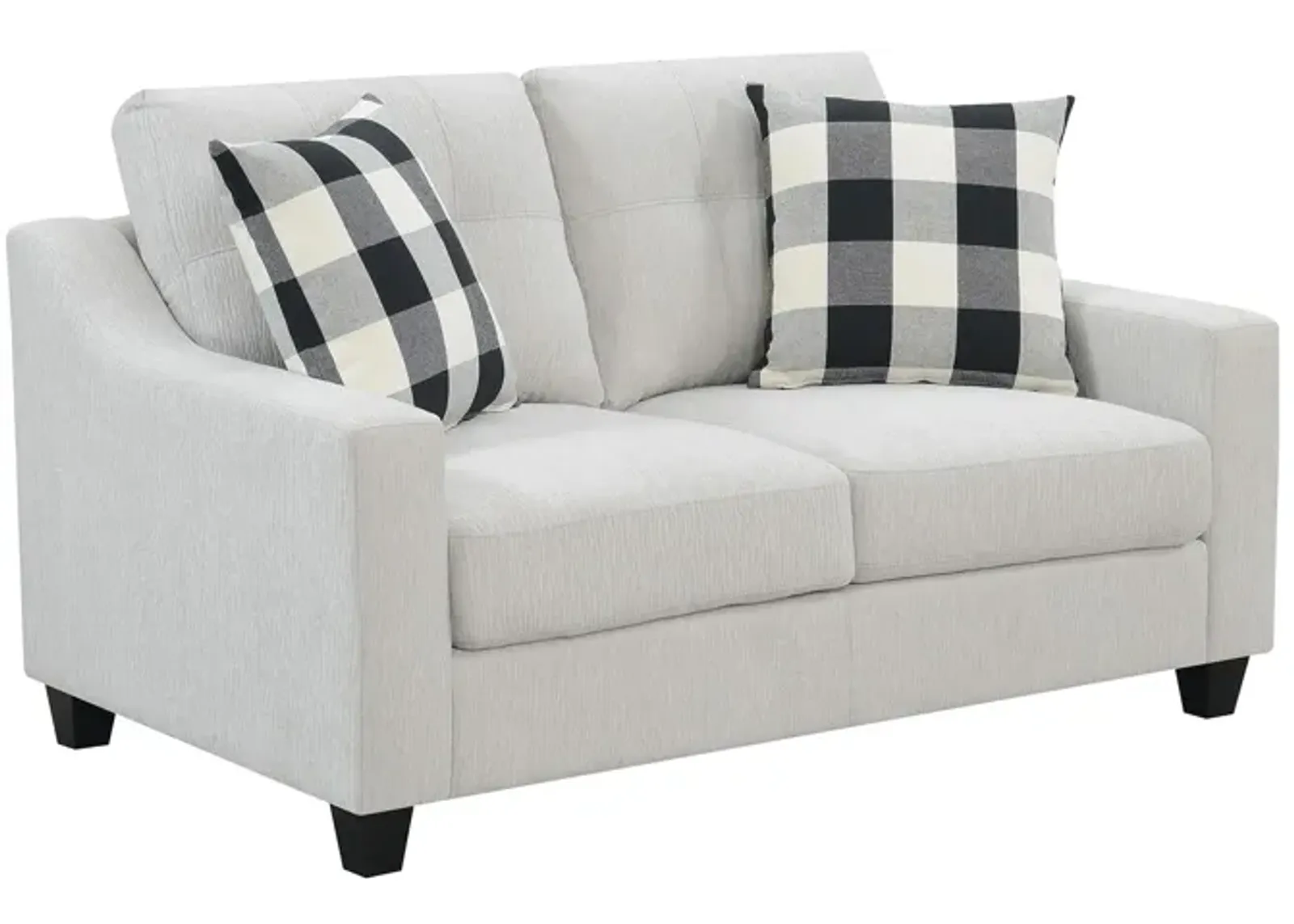 Darcey Loveseat in Beige by Emerald Home Furnishings