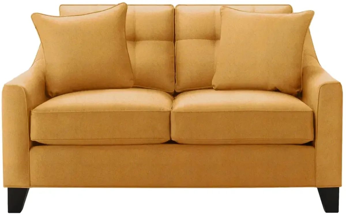 Carmine Loveseat in Elliot Sunflower by H.M. Richards