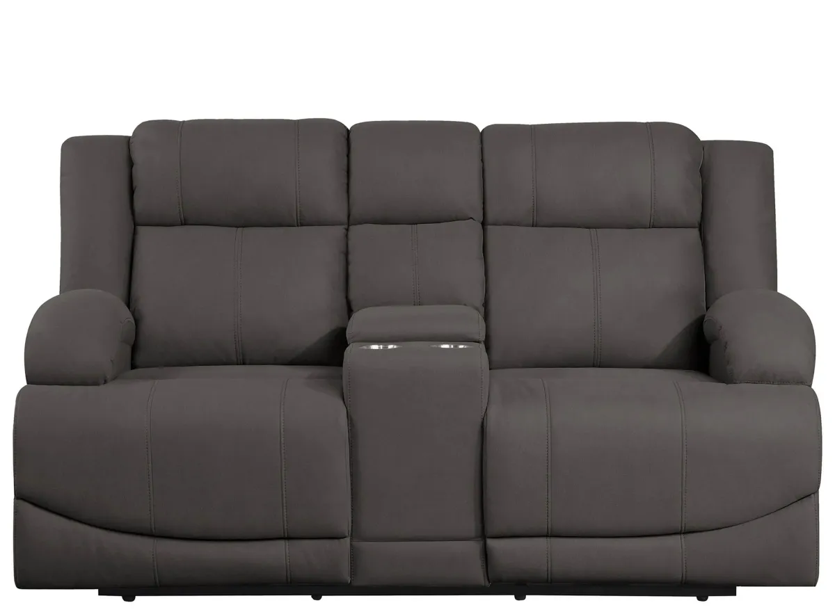 Brennen Power Reclining Console Loveseat