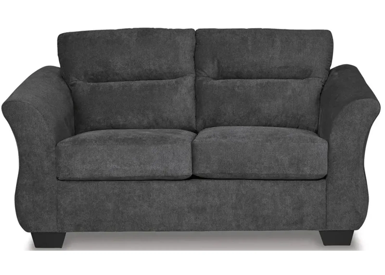 Miravel Loveseat in Gunmetal by Ashley Furniture