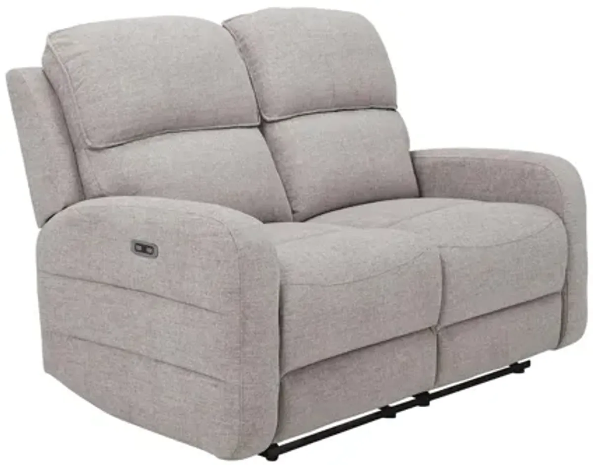 Everitt Chenille Power Loveseat