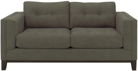 Mirasol Loveseat in Suede so Soft Greystone by H.M. Richards