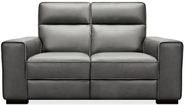 Braeburn Leather Loveseat