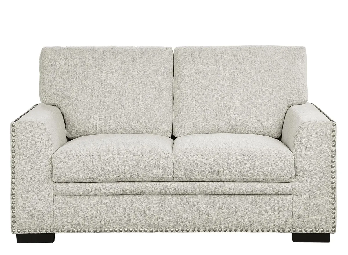 Adelia Loveseat in Beige by Homelegance