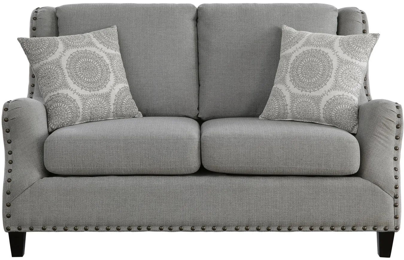 Cape Loveseat in Gray by Homelegance