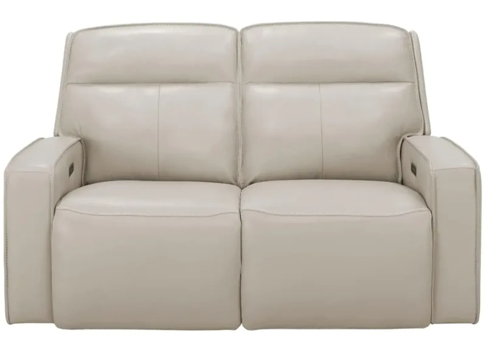 Beckett Power Loveseat with Power Headrest and Power Lumbar in Ivory by Bellanest