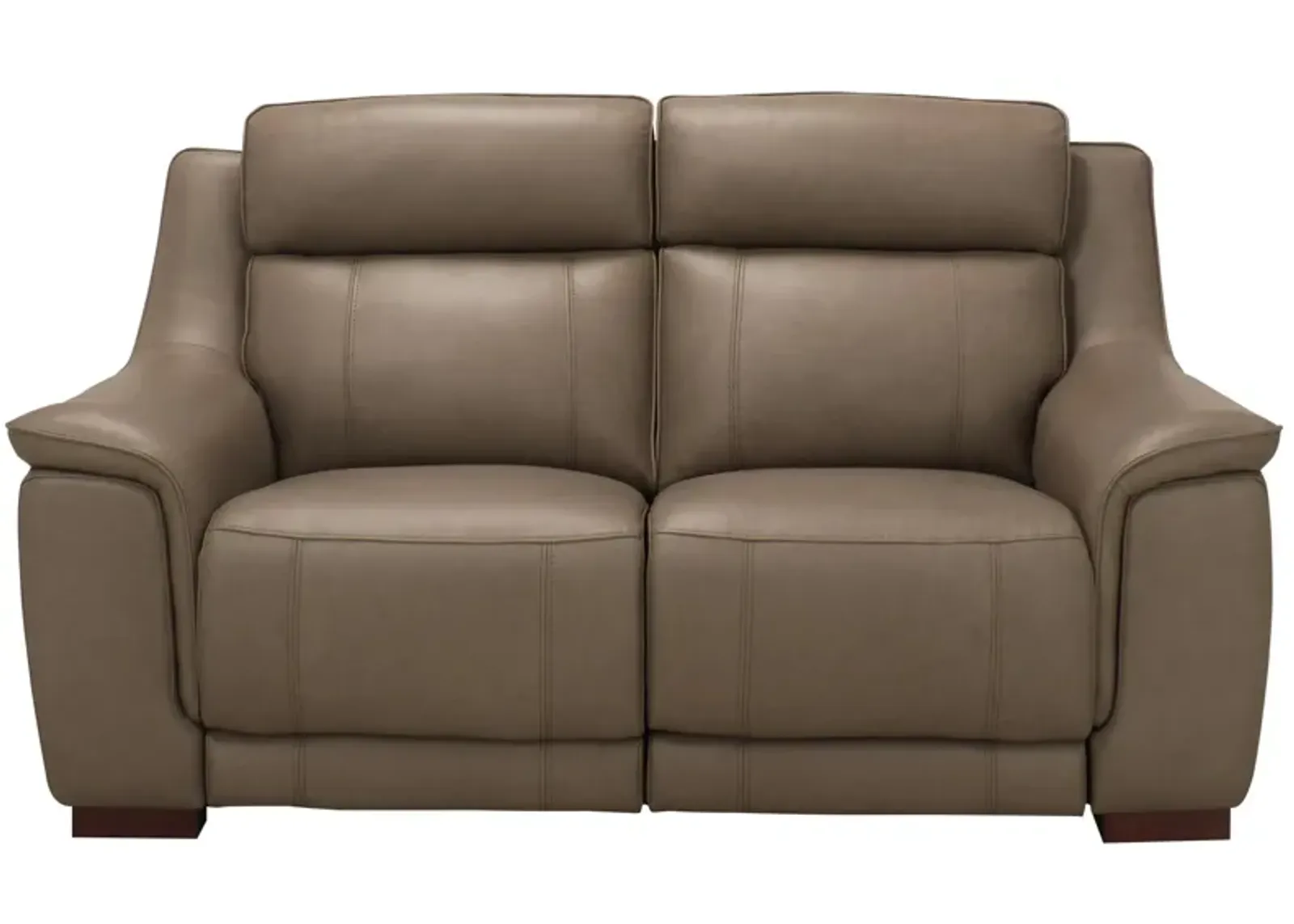 Griffith Power Loveseat w/ Power Headrest in Brown by Bellanest