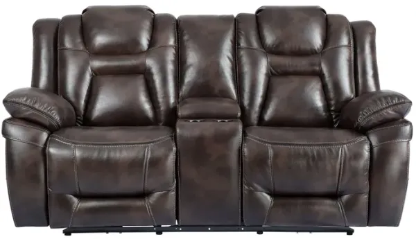 Oportuna Dual Power Loveseat