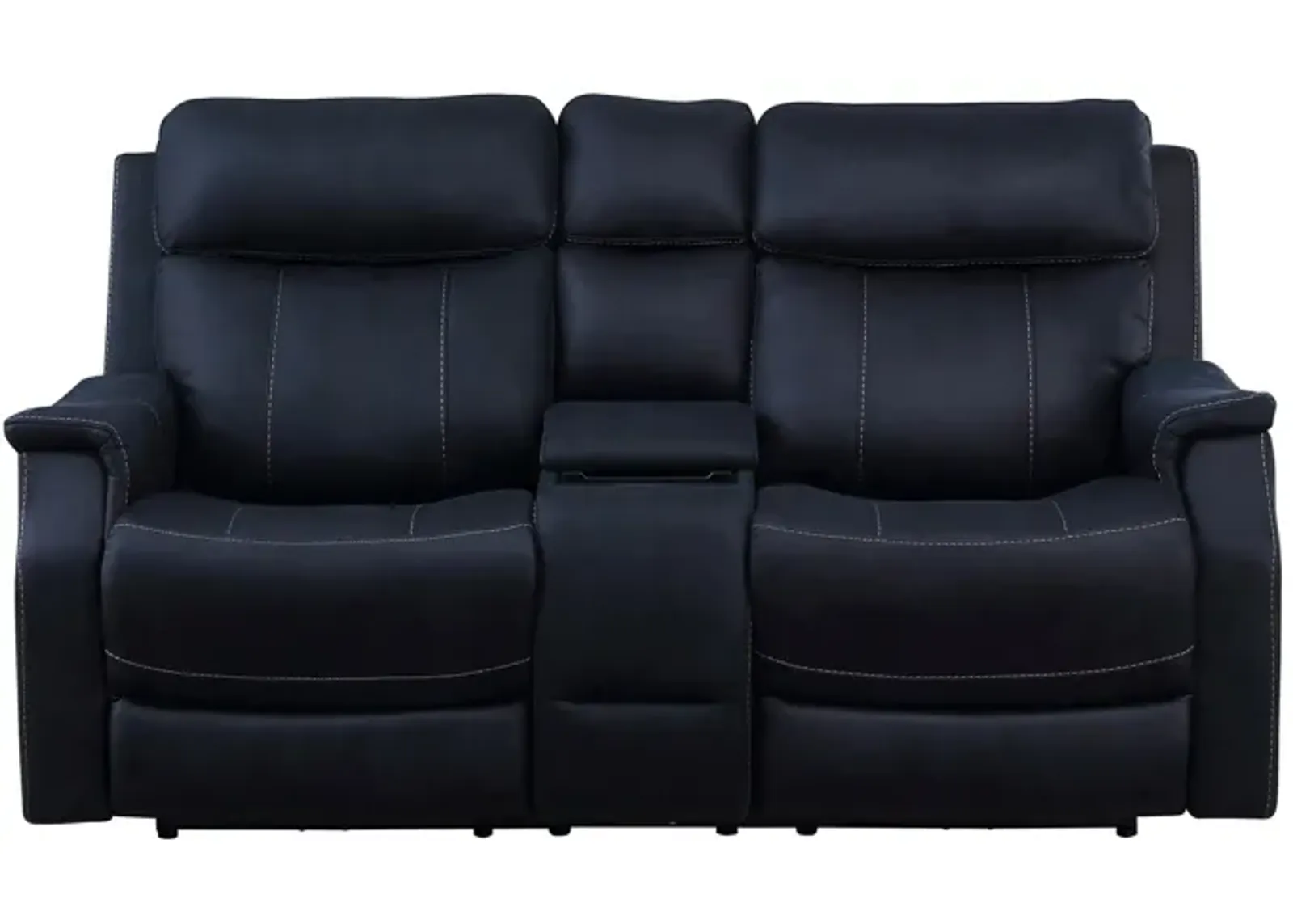 Valencia Dual Power Reclining Loveseat in Ocean by Steve Silver Co.