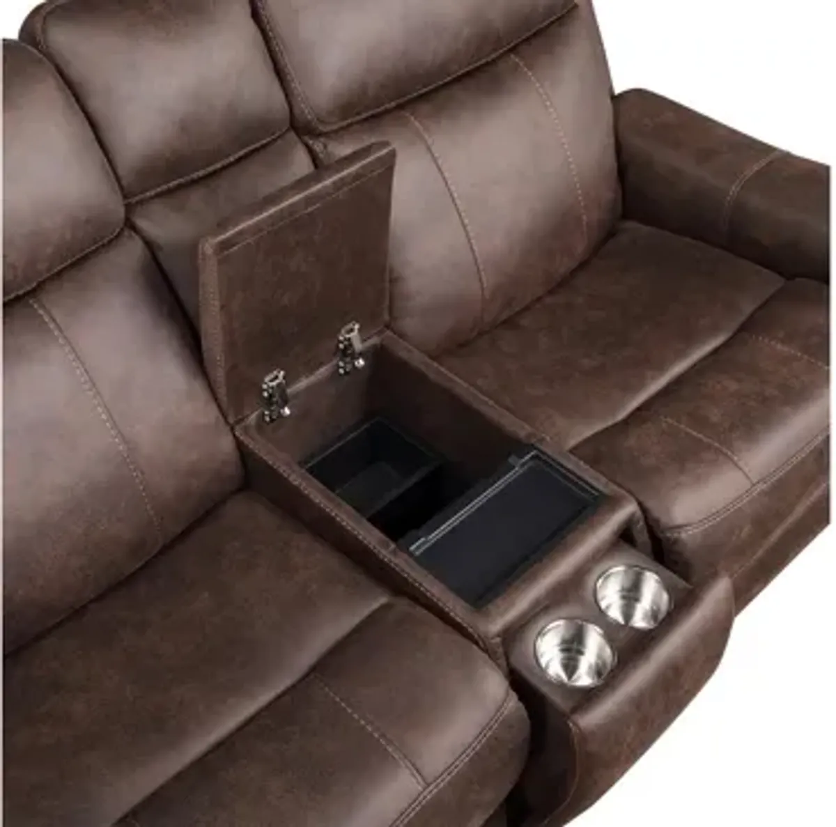 Valencia Dual Power Reclining Loveseat