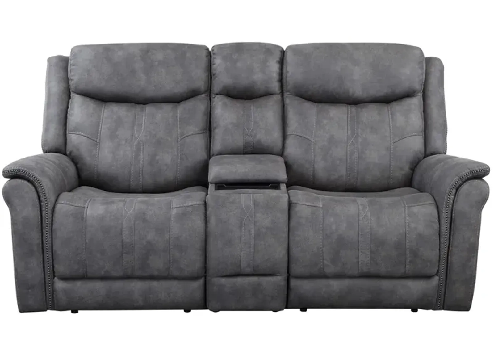 Morrison Power Loveseat in Stone by Steve Silver Co.