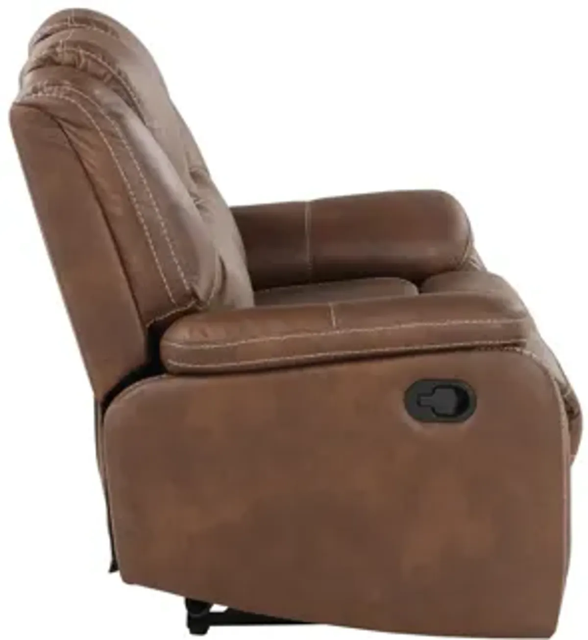 Katrine Manual Reclining Loveseat in Brown by Steve Silver Co.