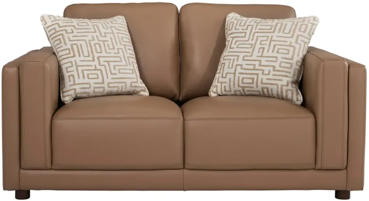 Marni Leather Loveseat