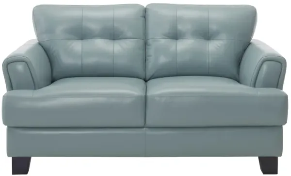 Diego Leather Loveseat