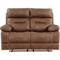 Rudger Reclining Loveseat in Brown by Steve Silver Co.