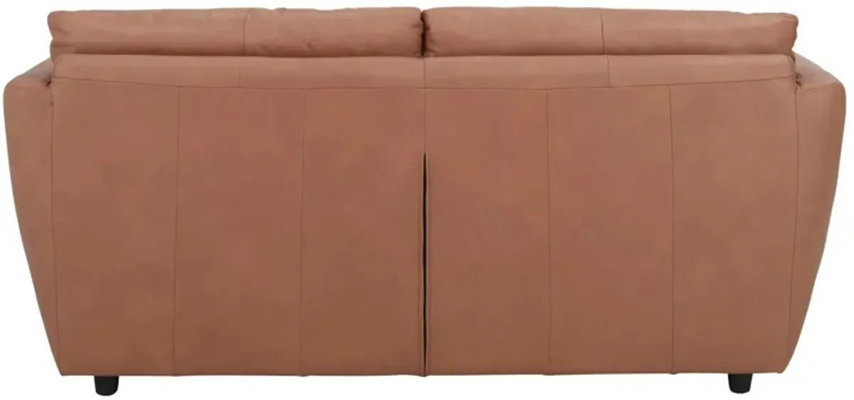 Damar Leather Loveseat