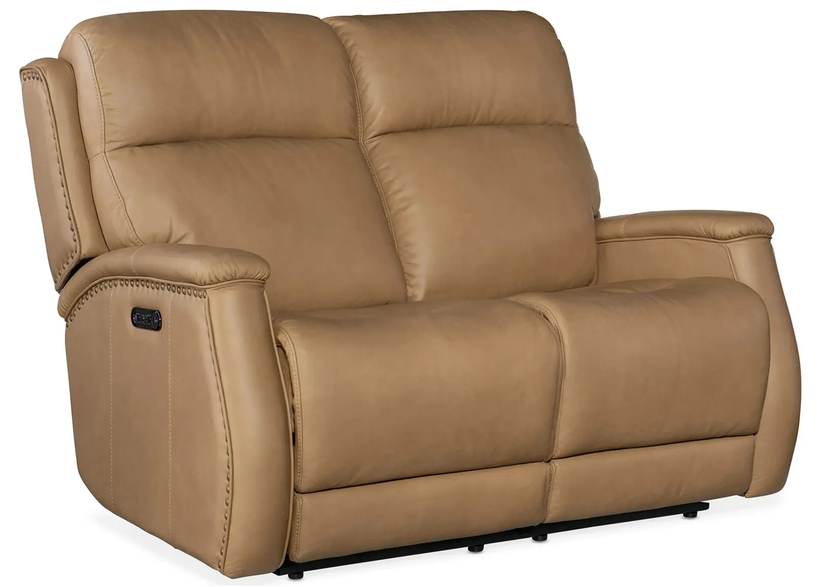 Rhea Zero Gravity Power Loveseat with Power Headrest in Sahara Sand by Hooker Furniture