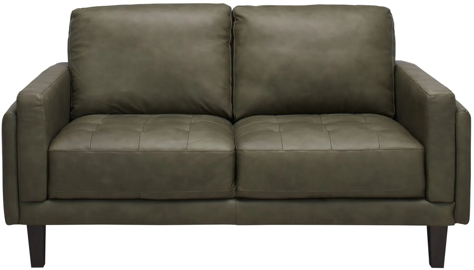 Hunter Loveseat in Green by Chateau D'Ax