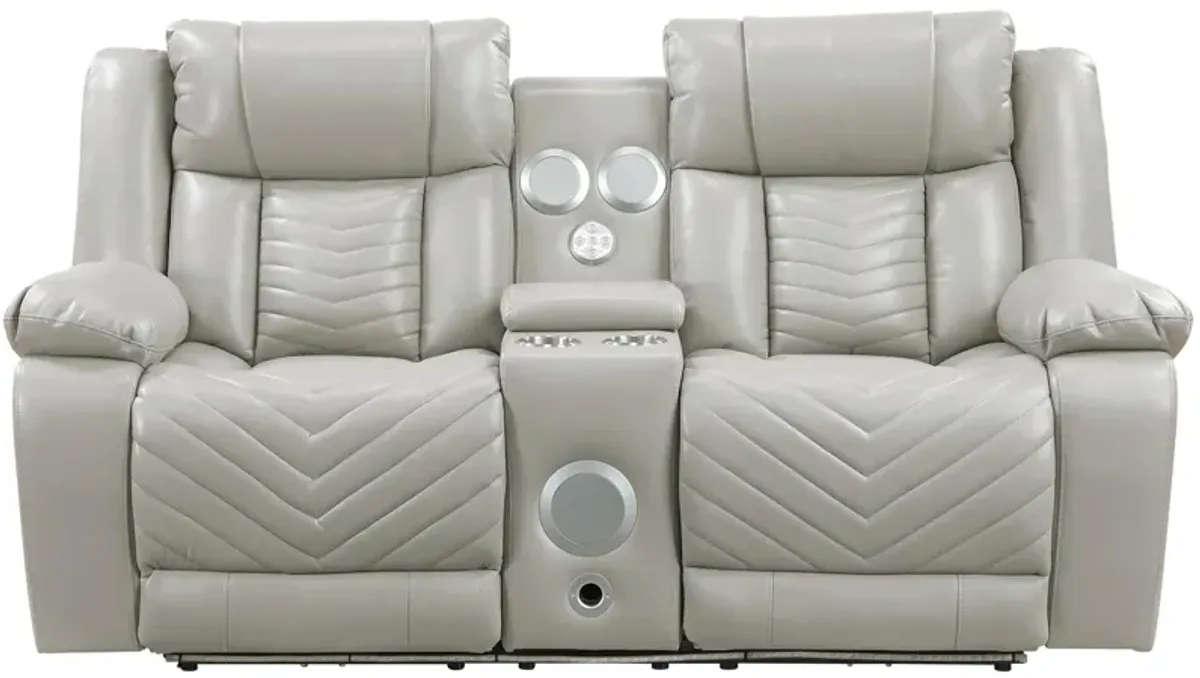Garbo Power Double Reclining Loveseat