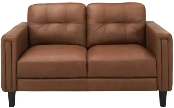 Salerno Leather Loveseat
