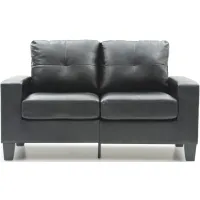 Newbury Modular Loveseat by Glory Furniture in Black by Glory Furniture