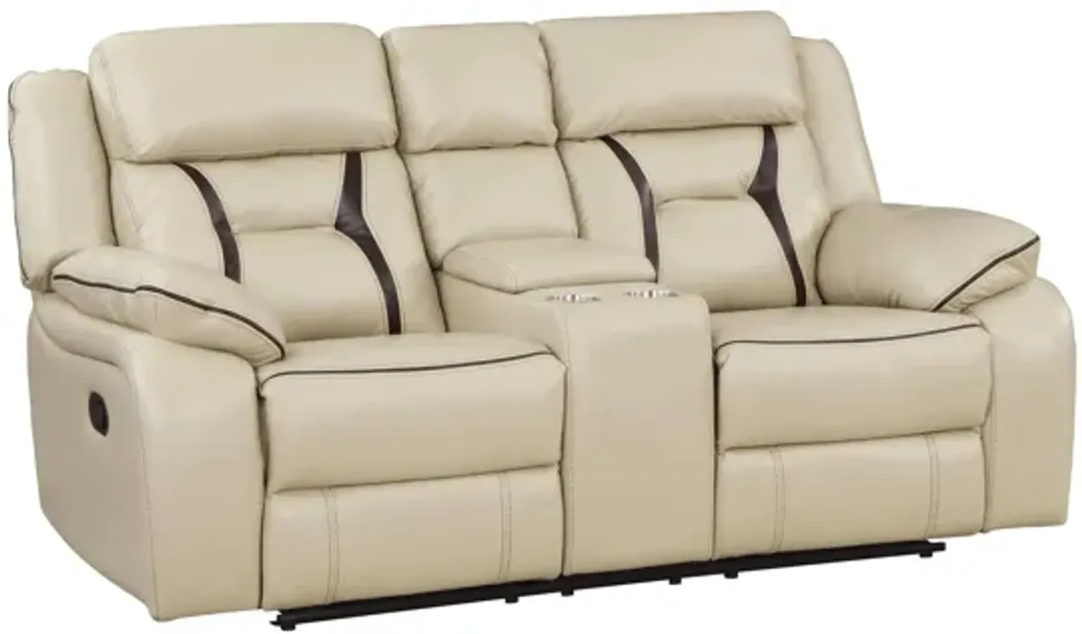 Austin Double Reclining Loveseat w/Center Console