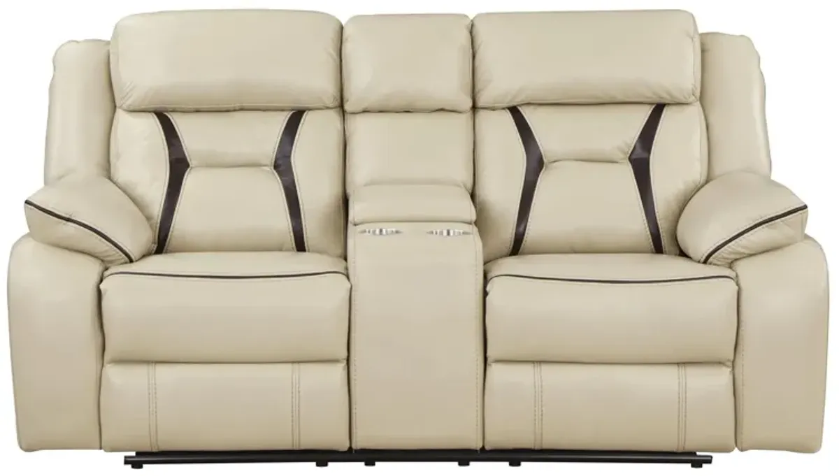 Austin Double Reclining Loveseat w/Center Console