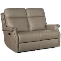 Vaughn Zero Gravity Loveseat with Power Headrest in Shattered Stone by Hooker Furniture