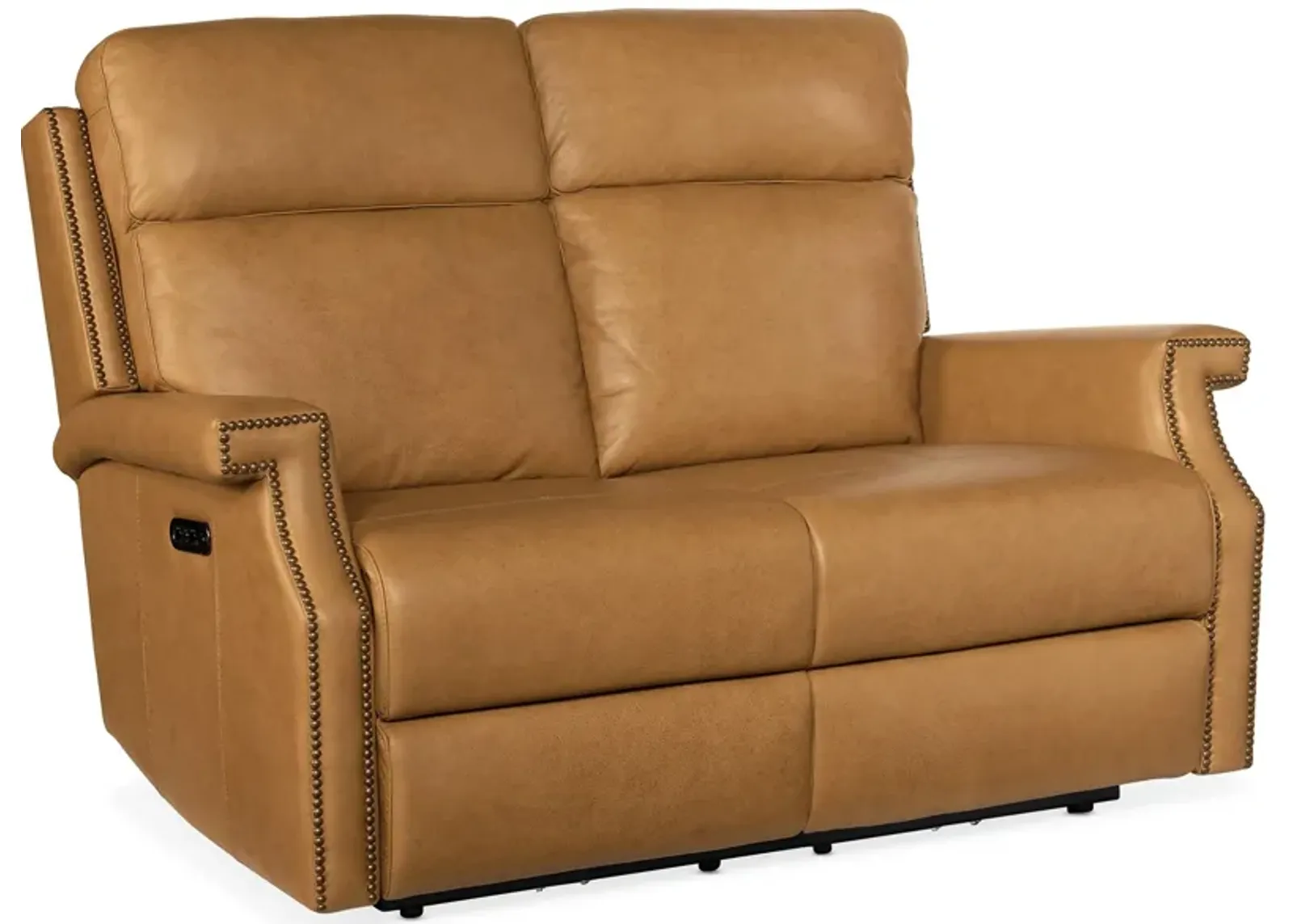 Vaughn Zero Gravity Loveseat with Power Headrest in Shattered Coin by Hooker Furniture