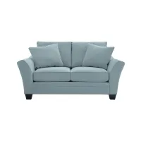 Briarwood Loveseat in Suede So Soft Hydra by H.M. Richards