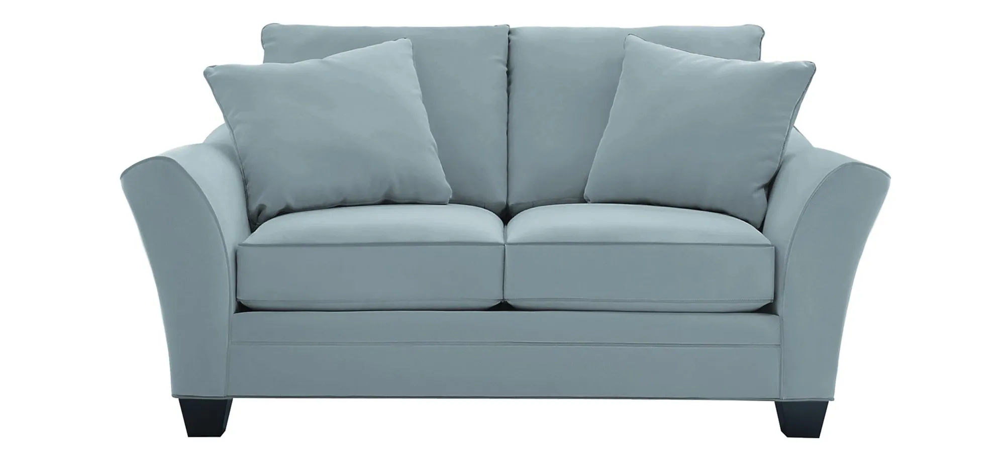 Briarwood Loveseat in Suede So Soft Hydra by H.M. Richards