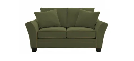 Briarwood Loveseat in Suede So Soft Pine/Khaki by H.M. Richards