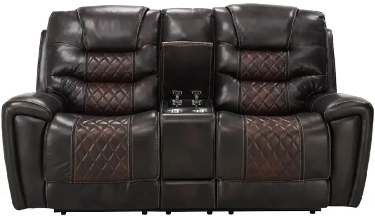 Corrigan Reclining Console Loveseat