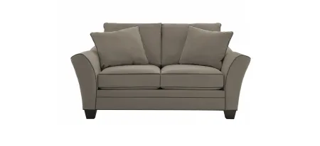 Briarwood Loveseat in Suede So Soft Mineral/Slate by H.M. Richards