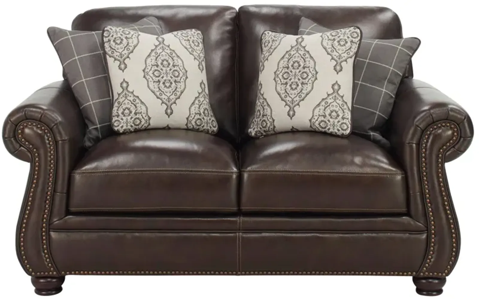 Alistair Leather Loveseat